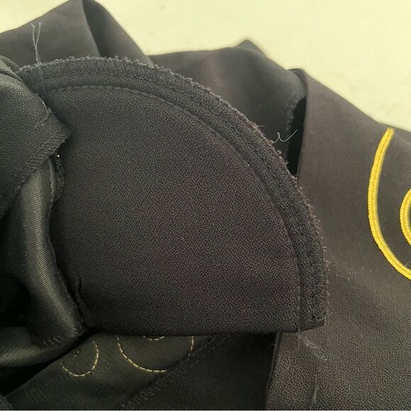 SL FASHIONS Vintage Black Dress Gold Embellished Plus Size 22W VINTAGE - Picture 9 of 10